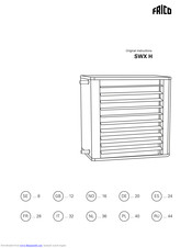 Frico SWXH13 Original Instructions Manual
