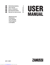 Zanussi ZDV 14001 User Manual