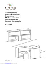 Lifetime 8060 Assembly Instructions Manual