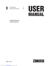 Zanussi ZWF 1210 User Manual