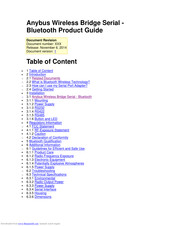 Anybus cB-RBS421 Product Manual