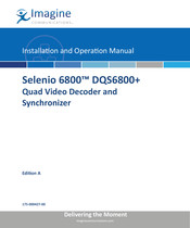 Imagine Selenio 6800 Installation And Operation Manual