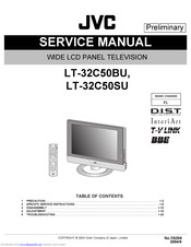 JVC LT-32C50BU Service Manual