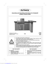 Outback I100 Assembly And Operating Instructions Manual