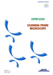 JEOL JSPM-5200 Instructions Manual