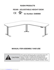 Ruishi Products RS300 Assembly And Use Manual
