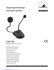 Monacor ICM-20H Instruction Manual