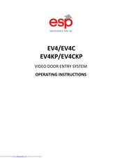 Esp EV4 Operating Instructions Manual