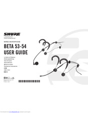 Shure BETA 54 User Manual