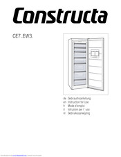 CONSTRUCTA CE7..EW3 Series Instructions For Use Manual