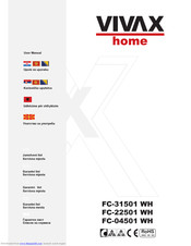 VIVAX home FC-22501 WH Manual