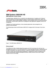 IBM System x3650 M4 HD Product Manual