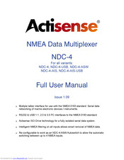 Actisense NDC-4-ASW Full User Manual