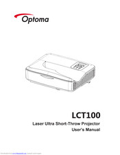 Optoma LCT100 User Manual