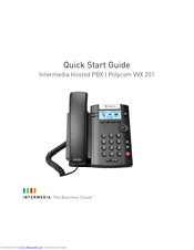 Intermedia Polycom VVX 201 Quick Start Manual