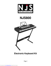 NJS NJS800 Manual