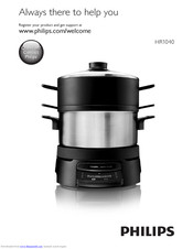 Philips HomeCooker HR1040 Manual