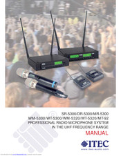 Itec SR-5300 Manual