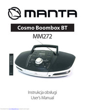 Manta Cosmo Boombox BT MM272 User Manual