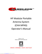 Chameleon Antenna CHA MPAS Operator's Manual