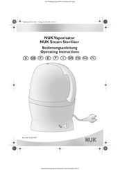 NUK 10.251.010 Operating Instructions Manual