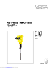 Vega vegacap 62 Operating Instructions Manual