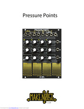 Make Noise Pressure Points Manual