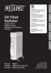 CO/Tech NDB-1D-III-15(7) Original Instructions Manual