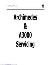 Acorn computer Archimedes Servicing