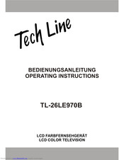 Tech Line TL-26LE970B Operating Instructions Manual