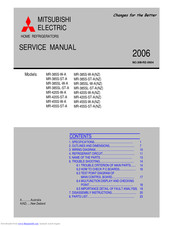 Mitsubishi Electric MR-385S-W-A Service Manual