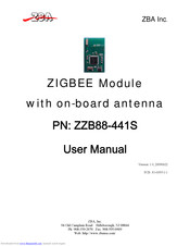 ZBA ZZB88-441S User Manual
