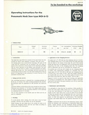 Fein MOt 6-13 Operating Instructions Manual