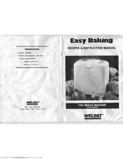 Welbilt ABM4000 Recipes & Instruction Manual
