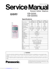 Panasonic EB-GD55 Service Manual