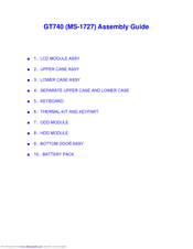 MSI MS-1351 Assembly Manual