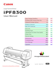 Canon imagePROGRAF iPF8300 User Manual