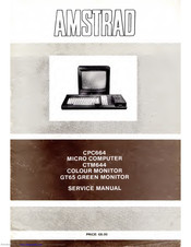 Amstrad CPC664 Service Manual