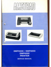 AMSTRAD DMP3000 Service Manual