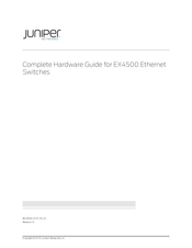 Juniper EX4500-40F-FB Complete Hardware Manual