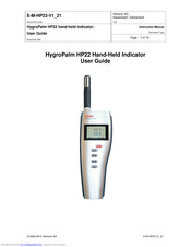 Rotronic HygroPalm HP22 User Manual