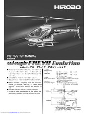 Hirobo SST-EAGLE FREYA Evolution Instruction Manual