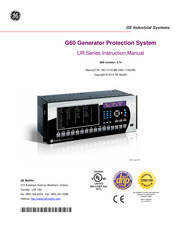 GE G60 UR Series Instruction Manual