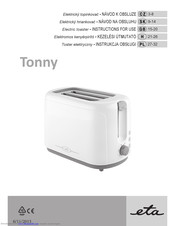 eta TONNY Instructions For Use Manual