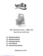 Wilfa HM-300 Instruction Manual