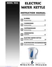 ELECTRIC HOUSE 70132 Instruction Manual