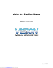 Vision MAX Pro User Manual