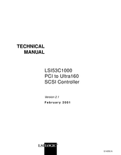 Lsi LSI53C1000 Technical Manual