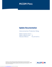 Micom ALSTOM P341 Documentation