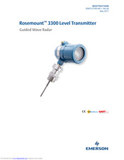 Emerson Rosemount 3300 Series Quick Start Manual